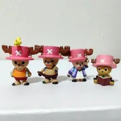 ワンピース 　チョッパー　ミニフィギュア 4点セット