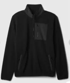 GAP アークティック フリース ハーフジップ プルオーバー