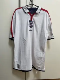 UMBRO イングランド代表 ユニフォーム 半袖 シャツ 2003年 - メルカリ