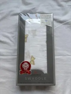 新品未開封　NEWCASTLE スワドル 100%コットン クマ柄