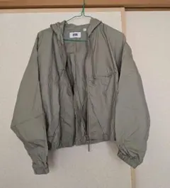【UNIQLO】ユニクロU　フーデットブルゾン　Sサイズ