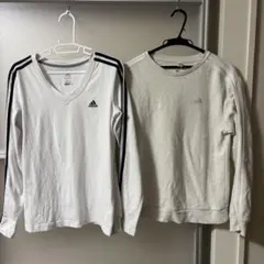 adidas 長袖Tシャツ　スウェット　セット売り