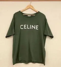 CELINEスクリーンプリント入り ストライプ ルーズ Tシャツ - メルカリ
