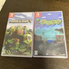 Nintendo Switch ソフト 2本セット マインクラフト テラリア
