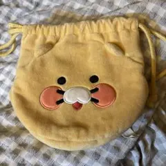 kakaofriends チュンシク 巾着ポーチ　韓国のサムネイル