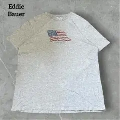 Eddie Bauer アメリカ　星条旗　プリント　Tシャツ ビッグシルエットのサムネイル