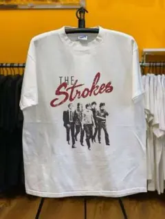 Vintage The Strokes プリントTシャツ ホワイト