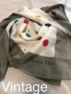 Christian Dior スカーフ　ヴィンテージ