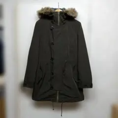 966 ABAHOUSE ボアライナー付 モッズコート size2 メンズ