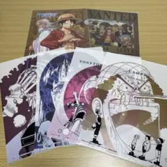 ☆新品☆ ONE PIECE ワンピース　クリアファイル　6枚セット