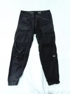 G-STAR RAW ブラックカーゴパンツ 30/30のサムネイル