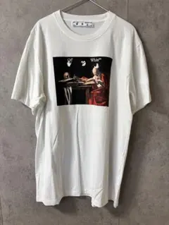 正規 20AW OFF-WHITE オフホワイト カラヴァッジョ 名画 Tシャツ 