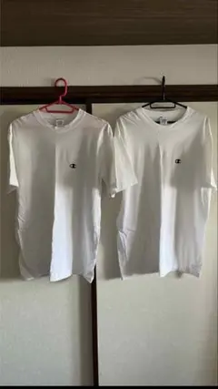 Tシャツ　チャンピオン　ワンポイント　半袖　体育　スポーツ　バスケ　陸上　セット