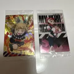 トガヒミコ　麗日お茶子　2枚セット『僕のヒーローアカデミア ウエハース』