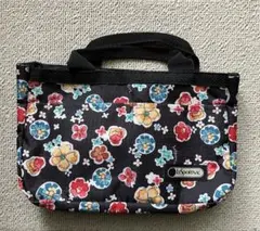 LeSportsac フラワープリント バッグインバッグ