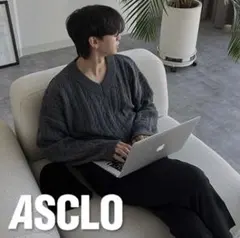 ASCLO IONSEOUL Vネック ニットのサムネイル