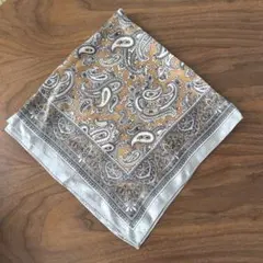 スカーフ シルク ペイズリー