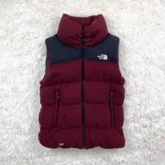 《US古着》ノースフェイス ダウンベスト 700フィル USA規格 ロゴ刺繍 THE NORTH FACE 【並行輸入品】ノースフェイス ダウン ベスト ヌプシ