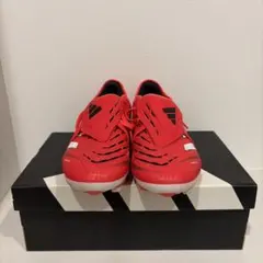 アディダスプレデタープロFG ベロ付き　レッド　PREDATOR Pro fg