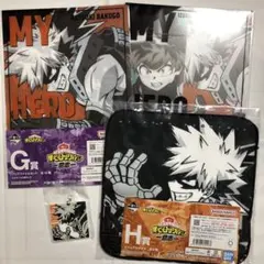 僕のヒーローアカデミア　ヒロアカ一番くじ　意志　爆豪勝己　ファイルタオルチャーム