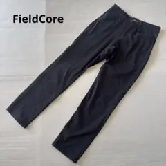 【フィールドコア】スキニーパンツ　ストレッチ　黒　ブラック　カジュアル（M）