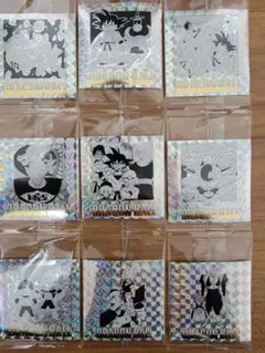 ドラゴンボール 40周年記念ウエハースシール 9枚セット