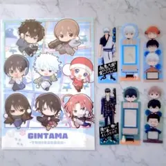 銀魂 ミニクリアファイル セリア コンプリートセット - メルカリ