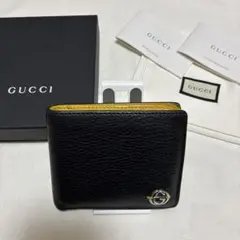 GUCCI グッチ 二つ折り財布 インターロッキングバイカラー 付属品完備のサムネイル