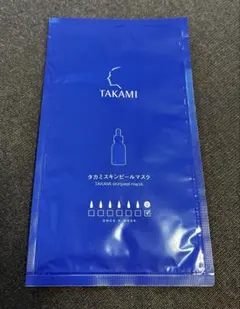 TAKAMI タカミスキンピールマスク 1枚入り 日本製