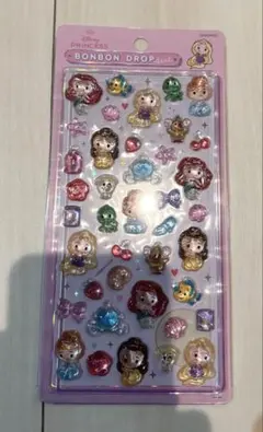 プリンセス　ボンボンドロップシール