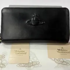 新品同様‼️ ヴィヴィアンウエストウッド　財布　長財布　オーブ　ラウンドファスナー