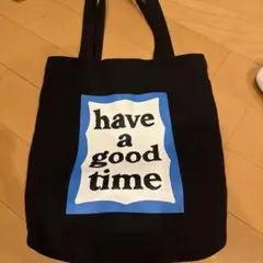 have a good time トートバッグ ブラック