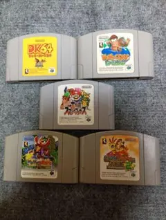 ニンテンドー64！任天堂　ドンキーコング系ゲームまとめ売り！バンジョーとカズーイ