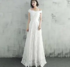 ウェディングドレス　二次会　花嫁　前撮り