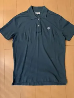 Maison Kitsuné メゾンキツネBold Fox ポロシャツ ブルーのサムネイル