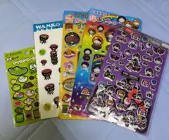 未使用エヴァンゲリオン×キティぷっくりシール他 シールセット5枚