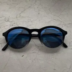 【SUNSKI】Singlefin ブルーミラー ブラック×クリア ケース付