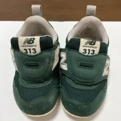 New Balance 313 キッズシューズ ダークグリーン 13cm