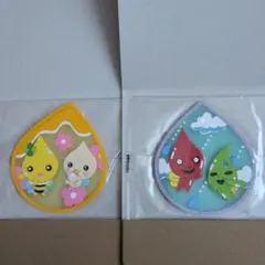 しずくちゃん クリアラバーコースター みるみるちゃん はなぢ君 はなたれ君