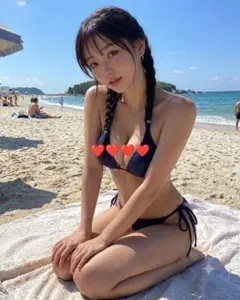 女性ポートレート写真 A4サイズ光沢紙