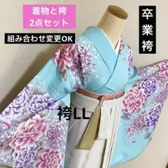 洗える着物 胴抜き仕立て 色無地 着物 袋帯帯セット アースカラー 藤色