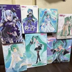 初音ミク プライズフィギュア 8点セット まとめ売り - メルカリ