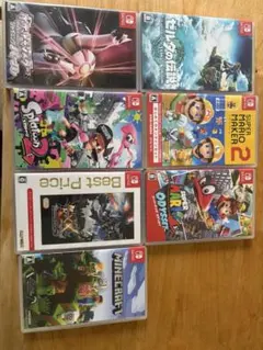 Nintendo Switch ソフト 7本セットのサムネイル