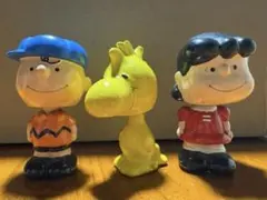 レア 当時もの スヌーピー 首振り ボビングヘッド 3体セット ヴィンテージ レア 当時もの スヌーピー 首振り ボビングヘッド 3体セット
