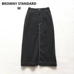 BROWNY STANDARD　黒　タイトスカート　WEGO　М　ゴムウエスト