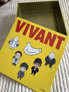 VIVANT 鳩サブレー 限定コラボ缶 空き缶のみ 豊島屋 小物入れ