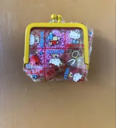 Hello Kitty がま口 ビーズ セット@1975 SANRIO Hello Kitty がま口 ビーズ セット@1975 SANRIO - メルカリ