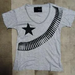 yoshio kubo Uネック　グレー Tシャツ　サイズM