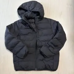 UNIQLO パフテックウォッシャブルパーカ 160 黒　used
