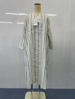 新品未使用ROPÉ PICNIC ストライプ シャツワンピース 36